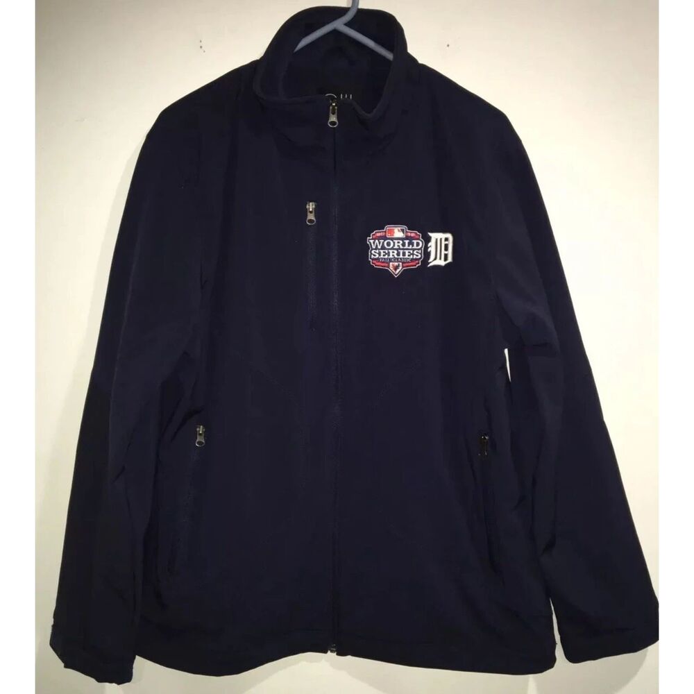 Detroit Tigers Jacket 2012 World Series Fall Classic Carl Banks G III Size M